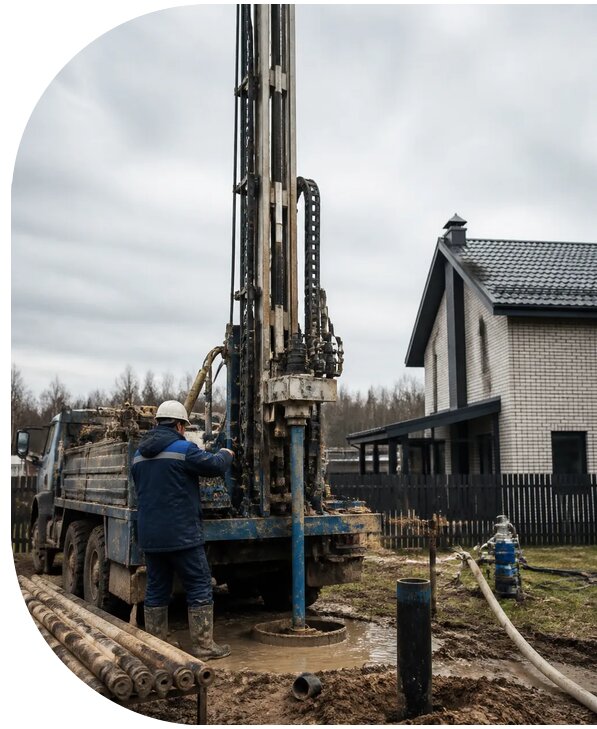 Бурение скважин на воду под ключ в Прокопьевске от 124044 р. | АПаруса-Прк